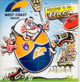 1999 Pace Farms AFL Egg Caricatures #NNO West Coast Front